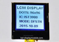 DFSTN Tiêu cực 96 x 96 LCD Hiển thị Module Trắng LED 22.135mm * 22.135 mm Xem