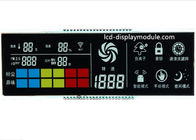 Màn hình hiển thị màu đen TN VA Màn hình LCD màu đỏ với mã PIN 6 O&amp;#39;Clock Góc nhìn