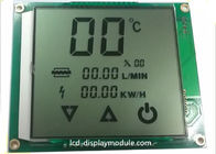Kim loại mã PIN màn hình LCD tùy chỉnh TN phân đoạn cho máy nước nóng tích cực