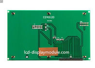Mô-đun LCD nhỏ 240V 240 x 120 đồ họa, màn hình LCD màu xanh lá cây STN Transflective