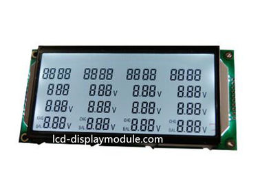 Ba dòng Series Màn hình bảng điều khiển TN TN 52 chữ số phân đoạn đơn sắc LED trắng