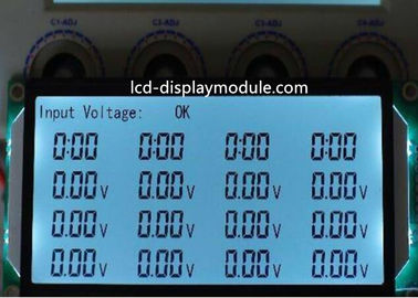 Ba dòng Series Màn hình bảng điều khiển TN TN 52 chữ số phân đoạn đơn sắc LED trắng